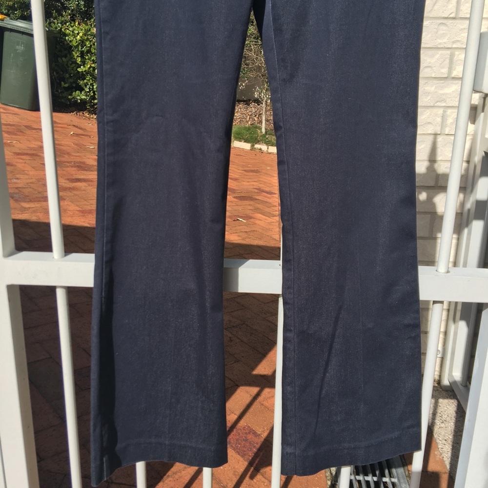 Witchery Navy Bootcut Pants Size 10 - Picture 7 of 14